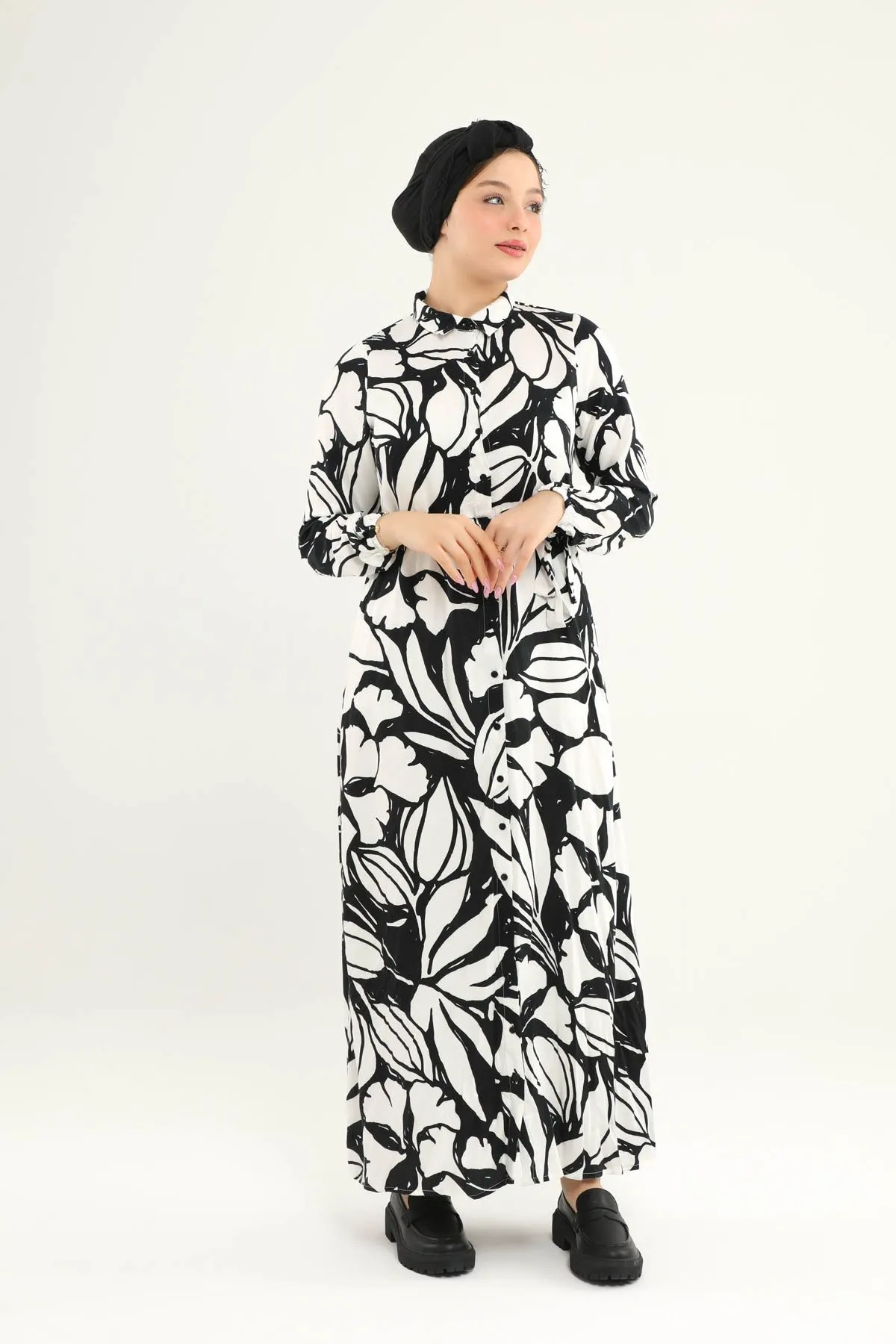 ROBE CHEMISE IMPRIMÉE – null