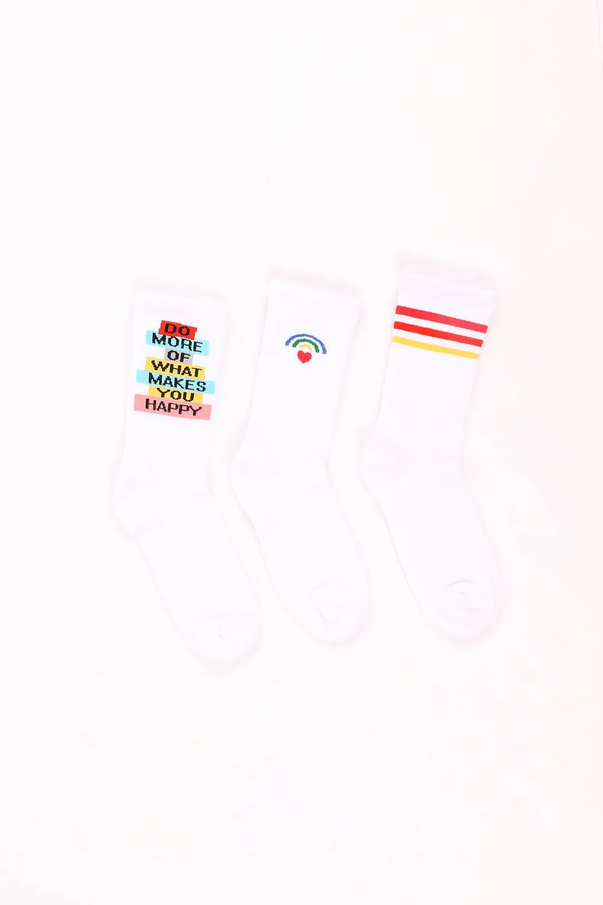 CHAUSSETTE LOT DE 3 103 MULTICOLORE