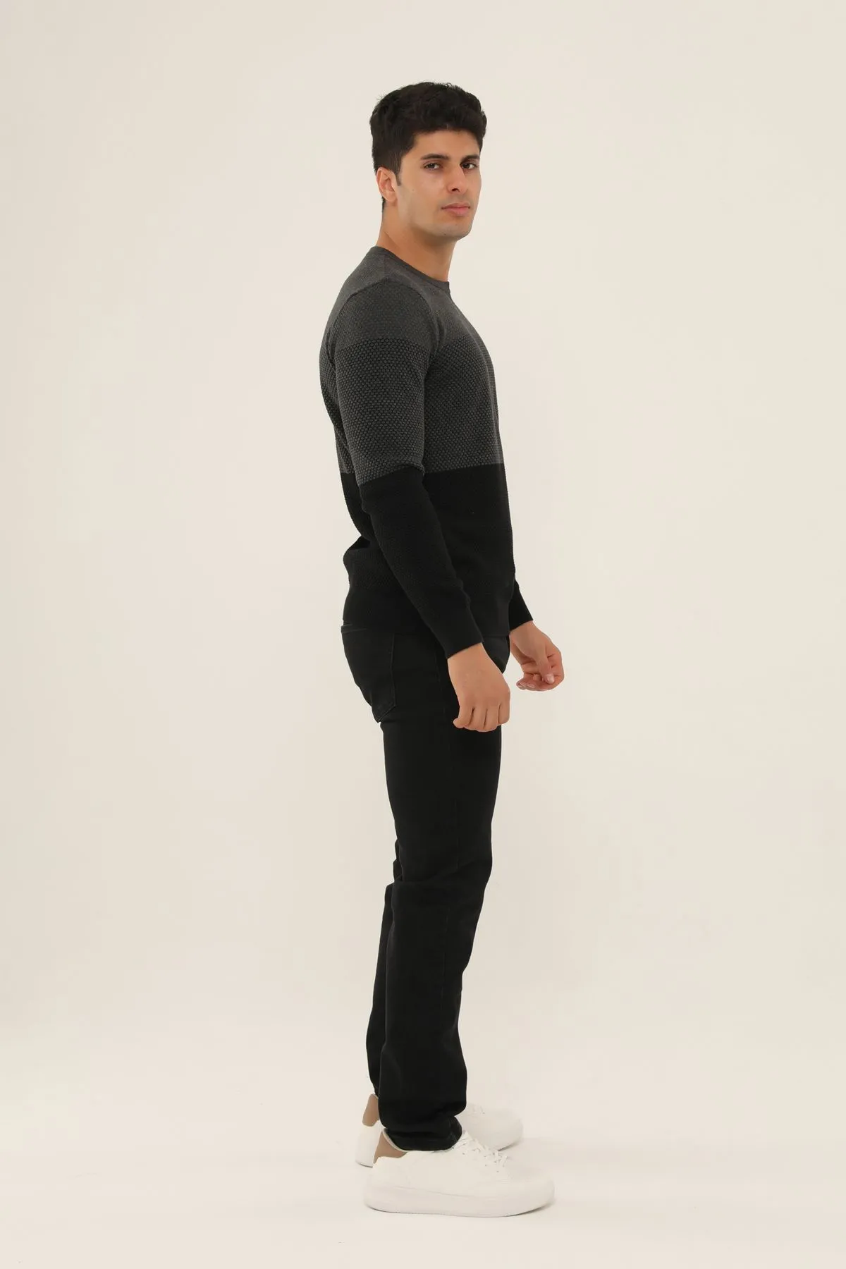 Pull over en maille homme homme  Zen, boutique en ligne, Tunisie