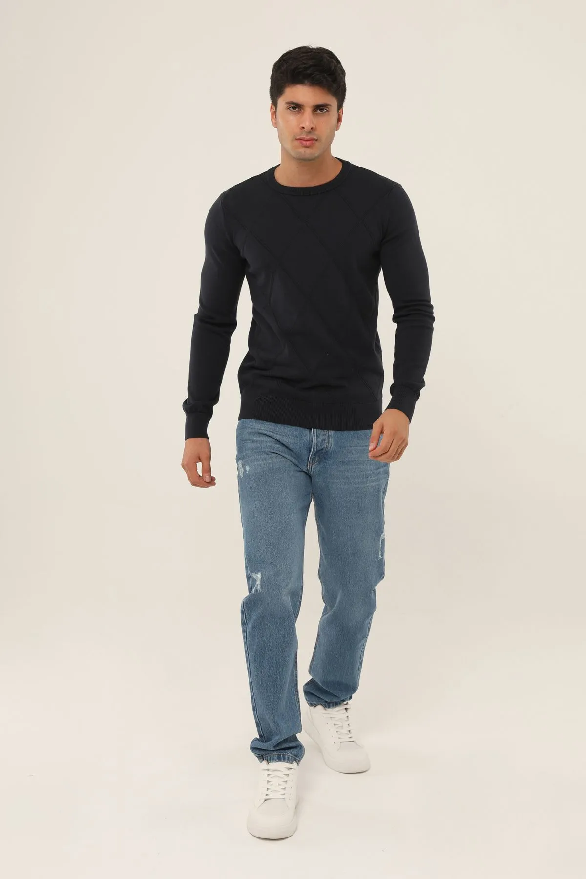 Pull maille fine discount homme