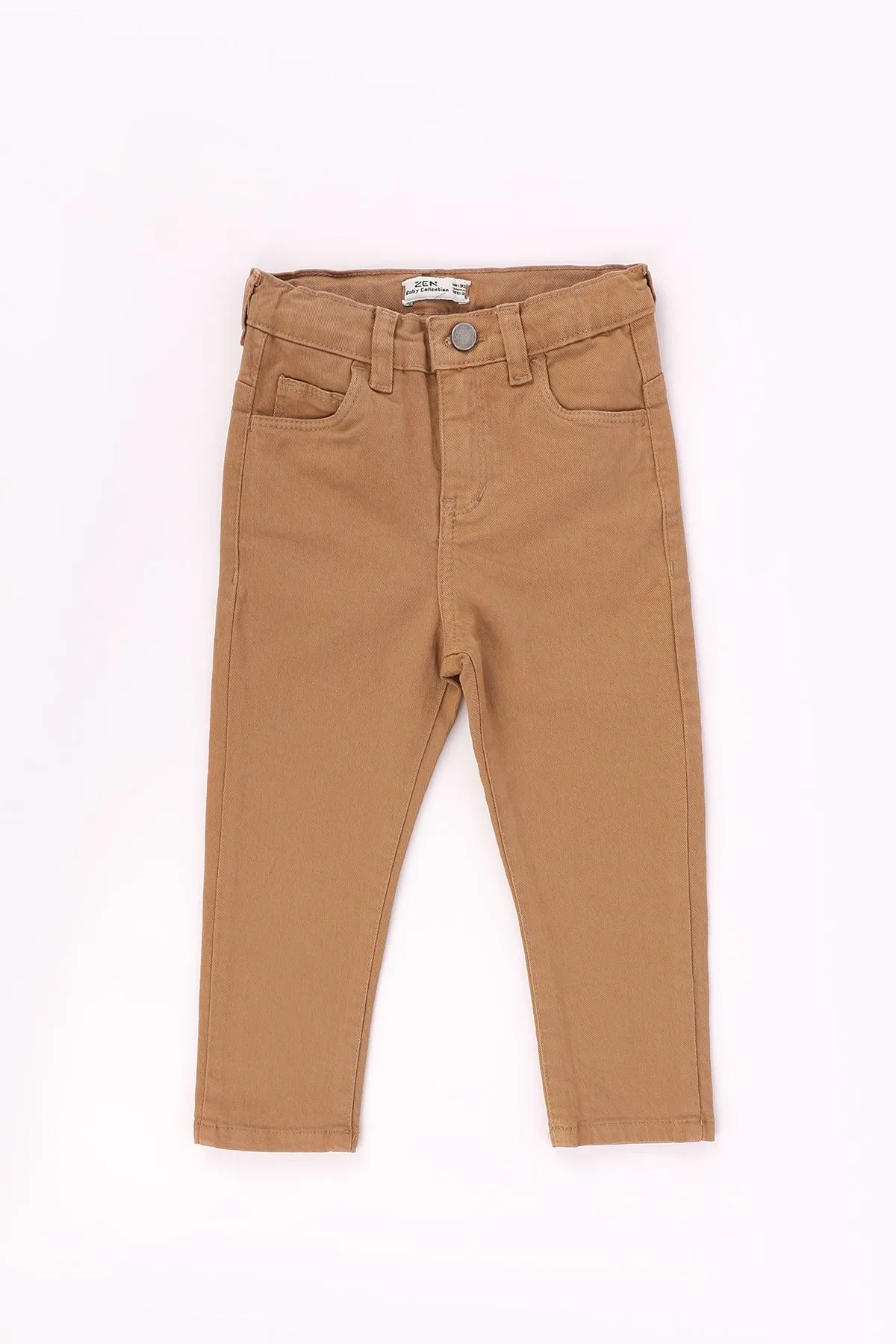 Lot De 3 Pantalons Bébé Garçon - Coton élastique Avec Poches - Automne/hiver